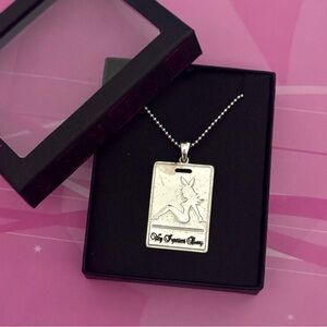 Playboy playmate Very important bunny tag necklace